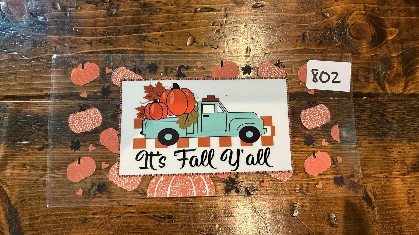 #802 It’s Fall Y’all