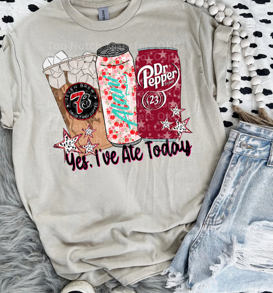 Yes, I’ve Ate Today