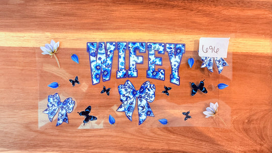 #696 Wifey Floral
