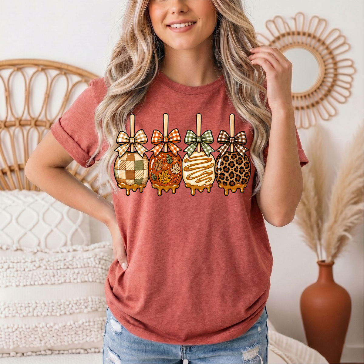 Fall Apples Premium Graphic Tee