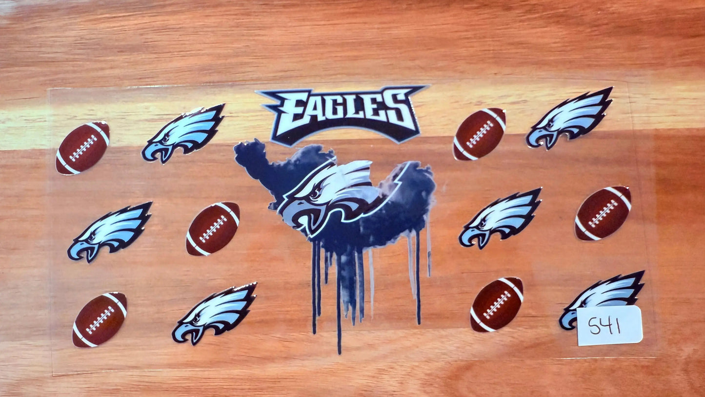 #541 Eagles Football K's Krafty Barn