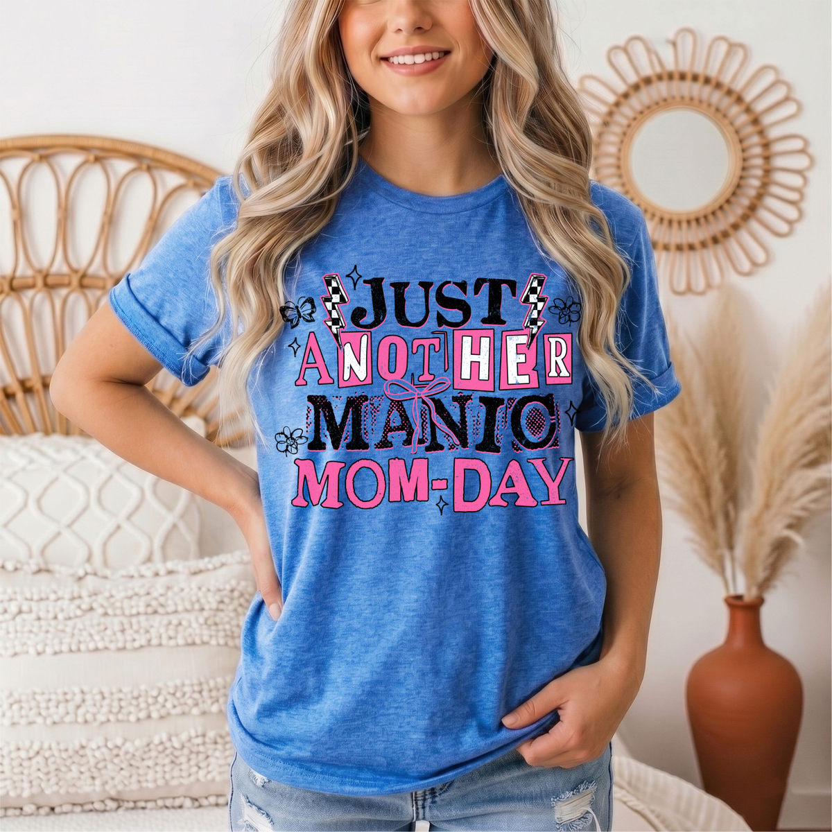 Just Another Manic Mom-Day Graphic Tee