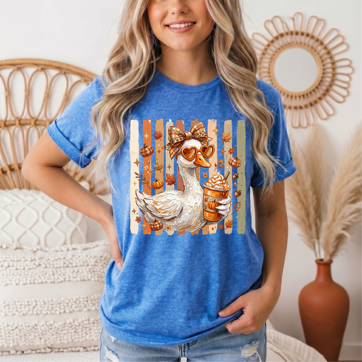 Pumpkin Spice Goose Premium Graphic Tee