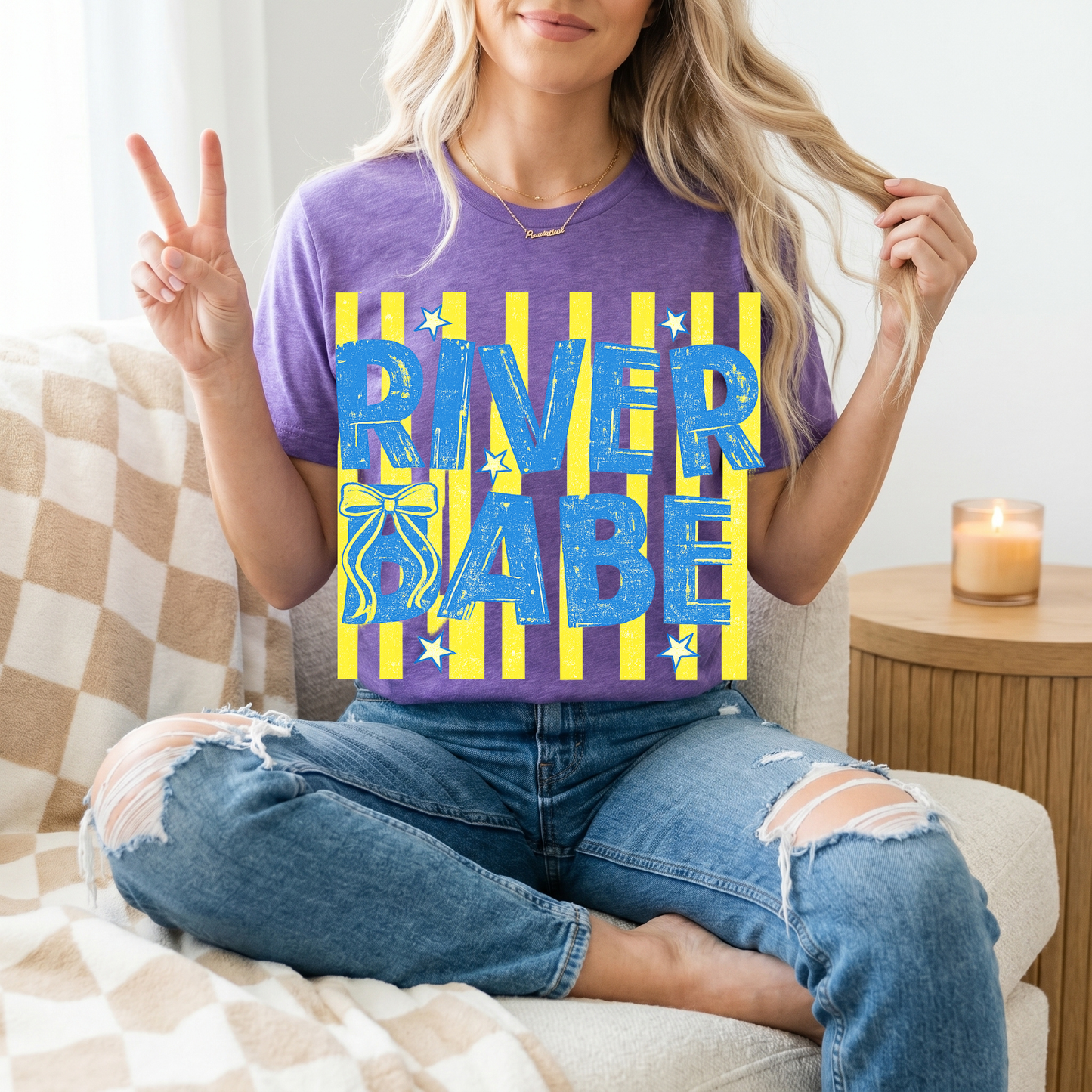 River Babe Premium Graphic Tee