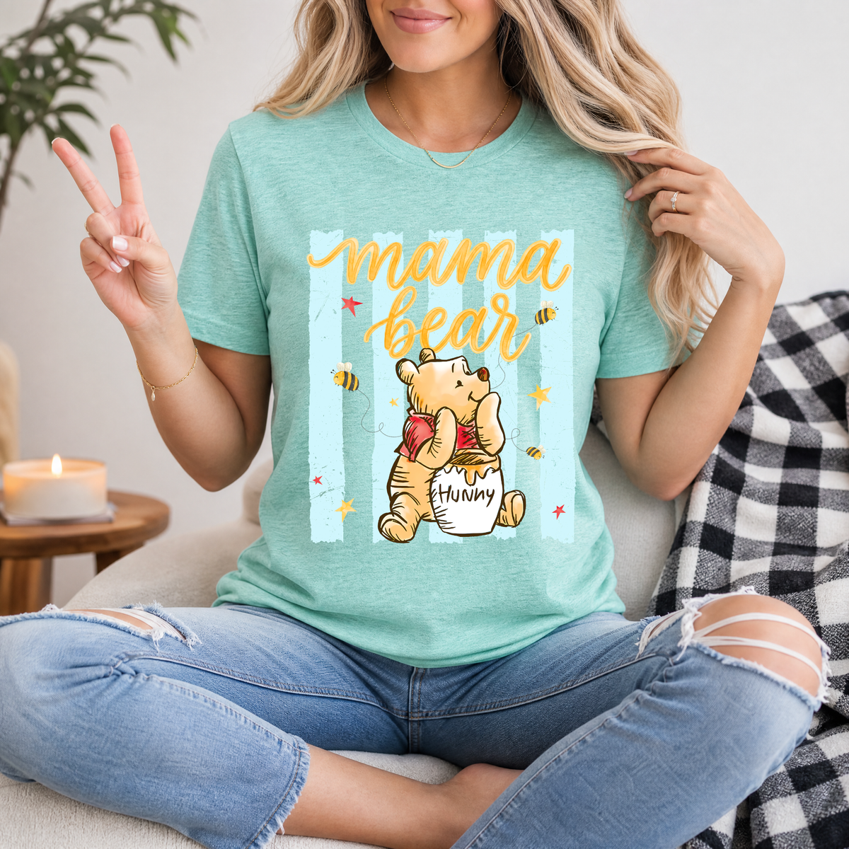 Mama Bear Honey Pot Graphic Tee