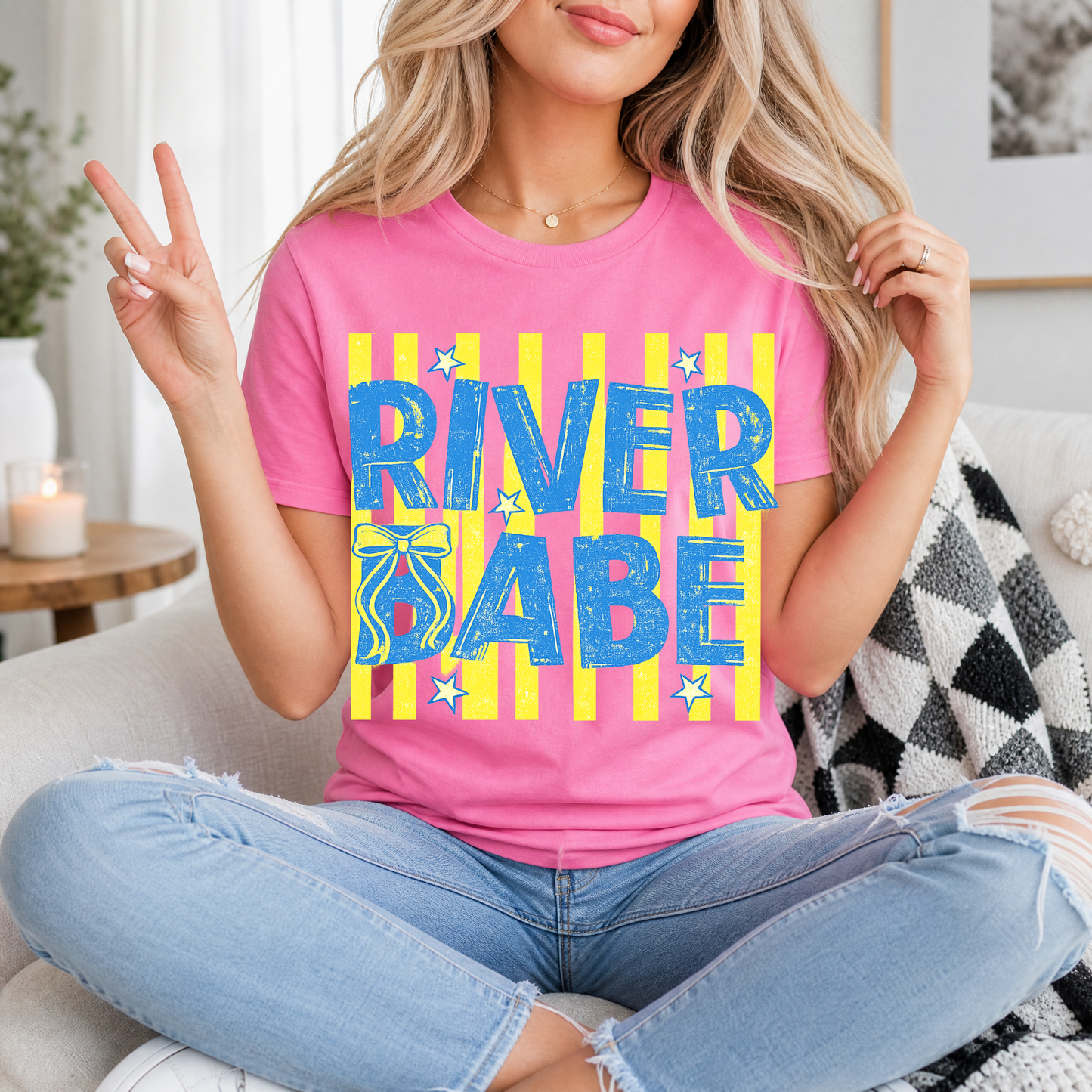 River Babe Premium Graphic Tee