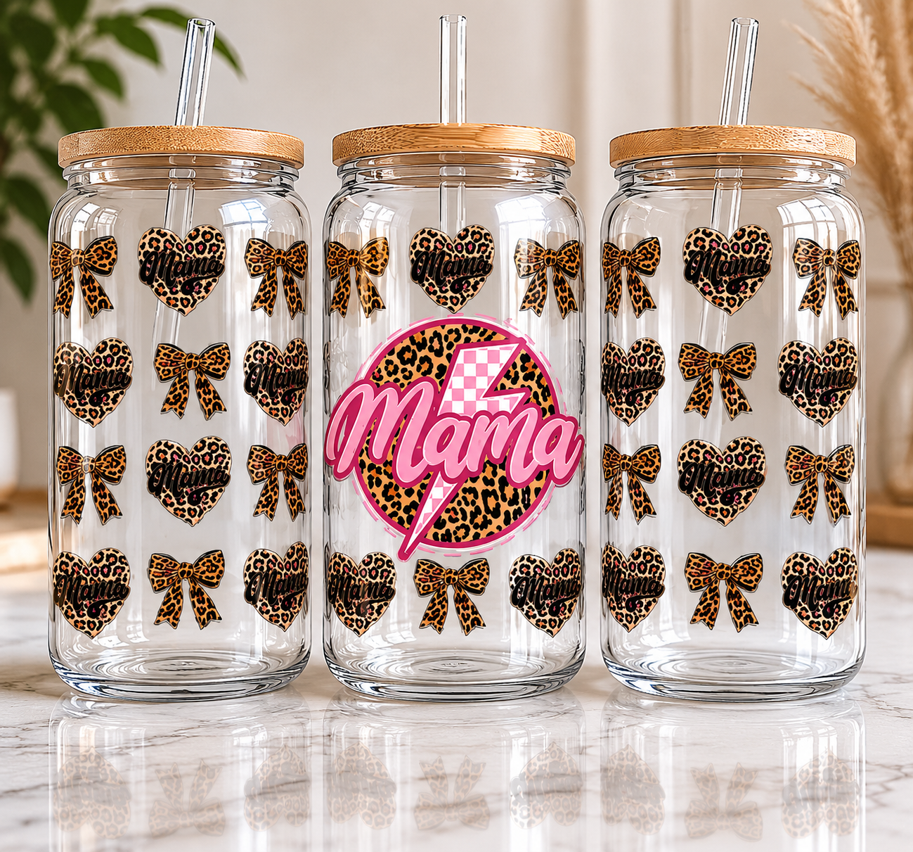 Heart & Bow Mama #1423