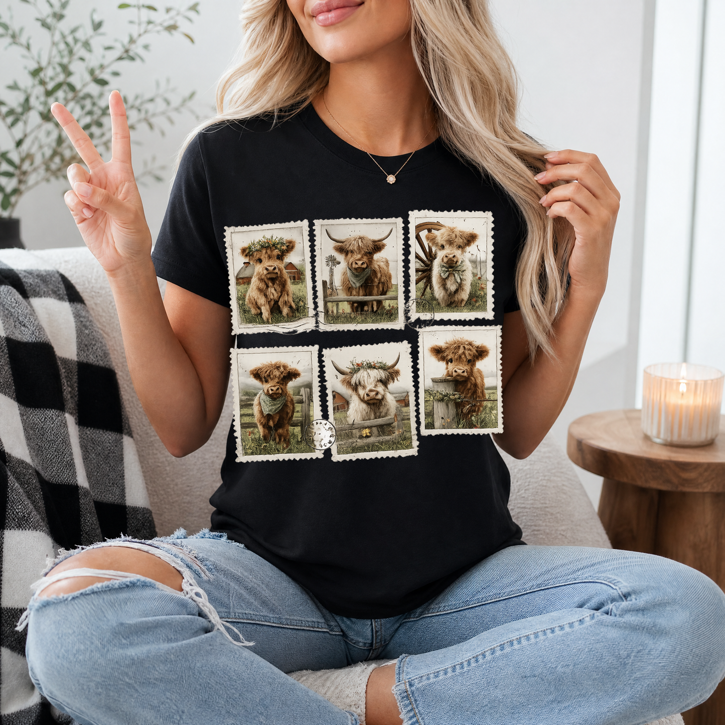 Highland Stamp Premium Graphic Tee