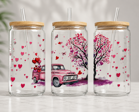 Pink Valentine Truck #1568