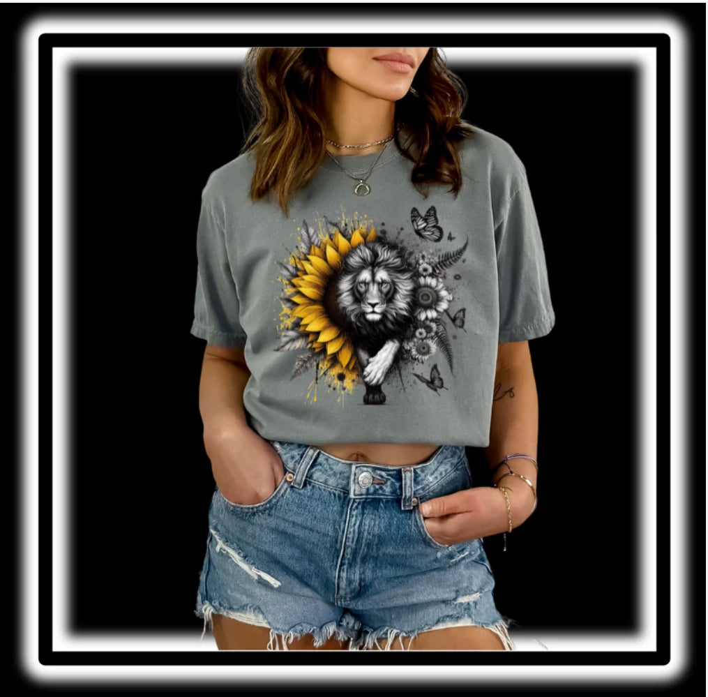 Sunflower Lion