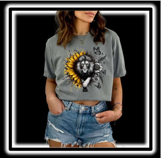 Sunflower Lion