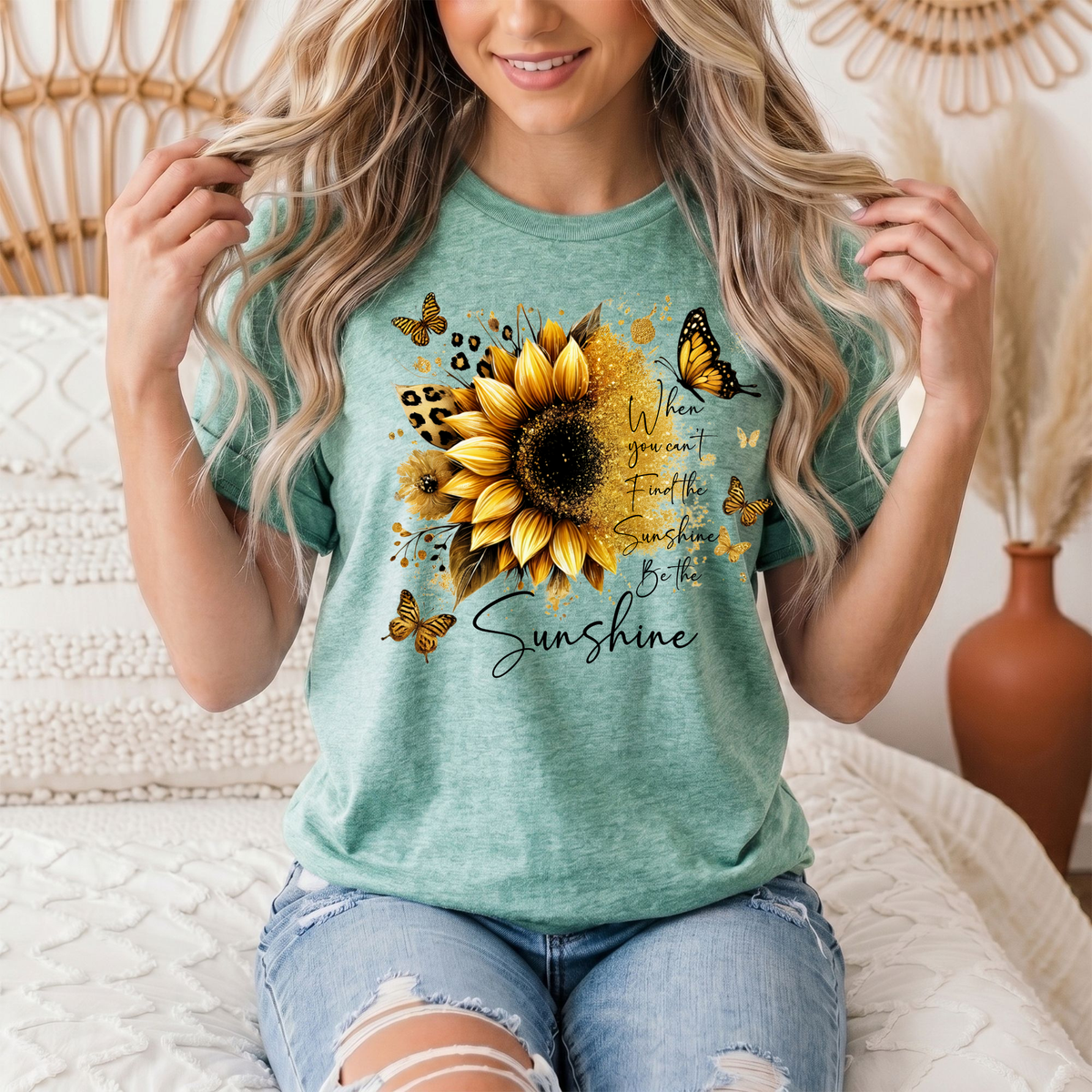 Camo Hunting Bow & Deer Graphic Tee
