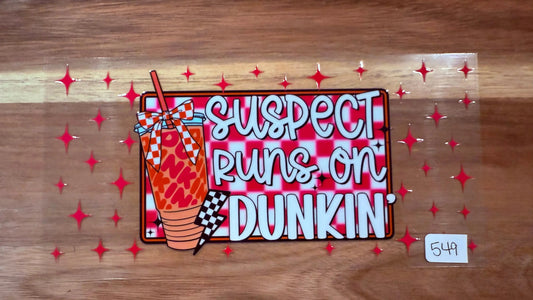#549 Suspect runs on Dunkin’ K's Krafty Barn