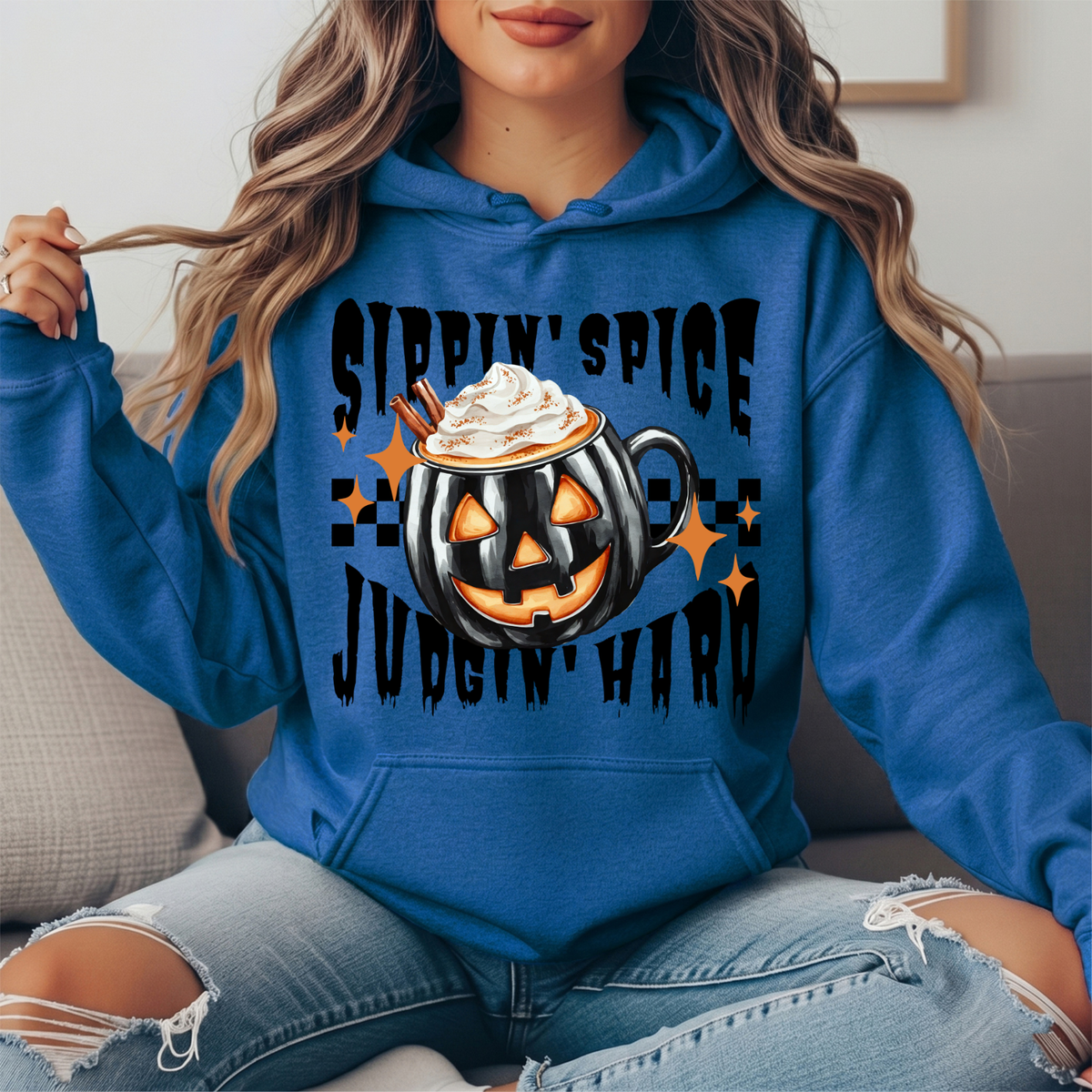 Sippin' Spice Premium Hoodie Sweatshirt