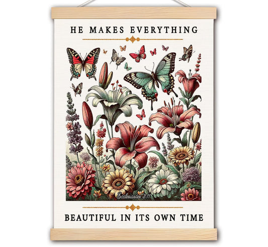 He makes everything beautiful