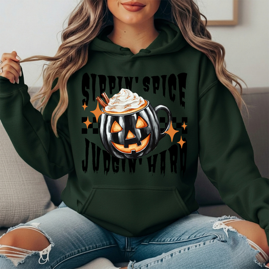 Sippin' Spice Premium Hoodie Sweatshirt