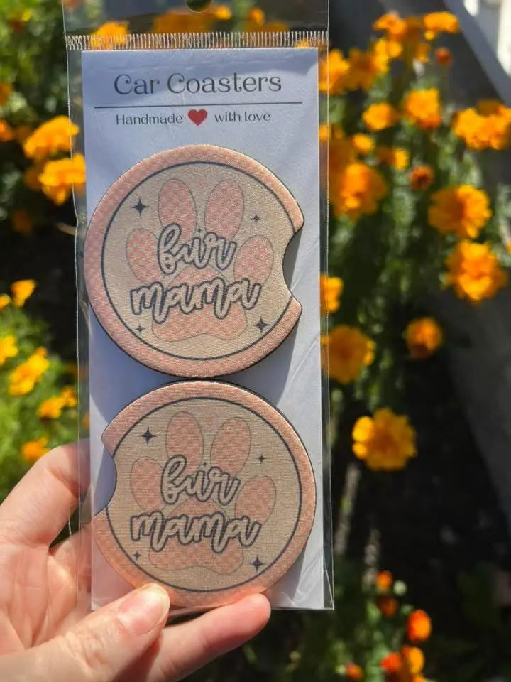 Car Coasters- choose your design. K's Krafty Barn