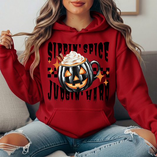 Sippin' Spice Premium Hoodie Sweatshirt