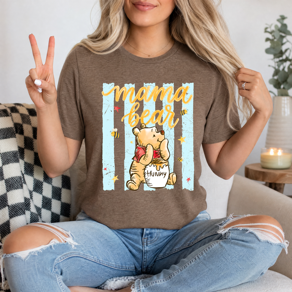 Mama Bear Honey Pot Graphic Tee
