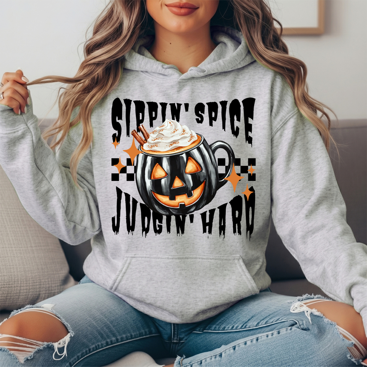 Sippin' Spice Premium Hoodie Sweatshirt