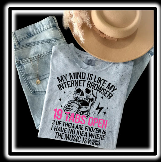 My Mind Is Like My Internet Browser