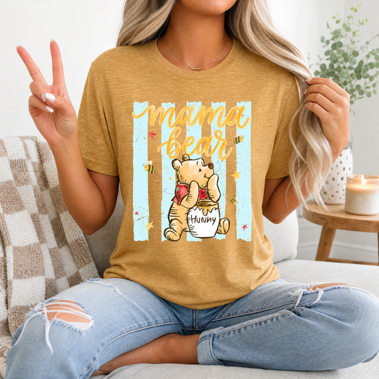 Mama Bear Honey Pot Graphic Tee