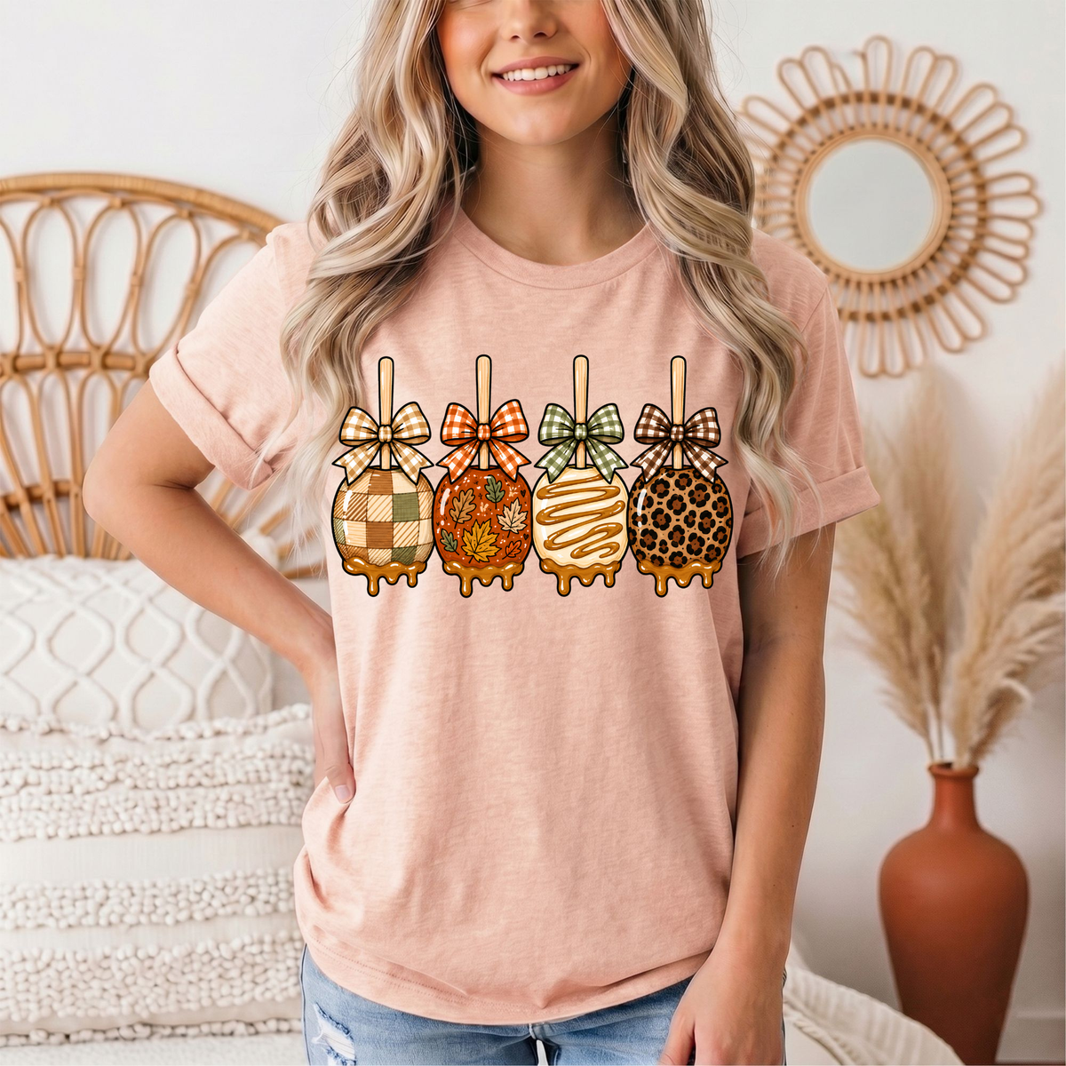Fall Apples Premium Graphic Tee