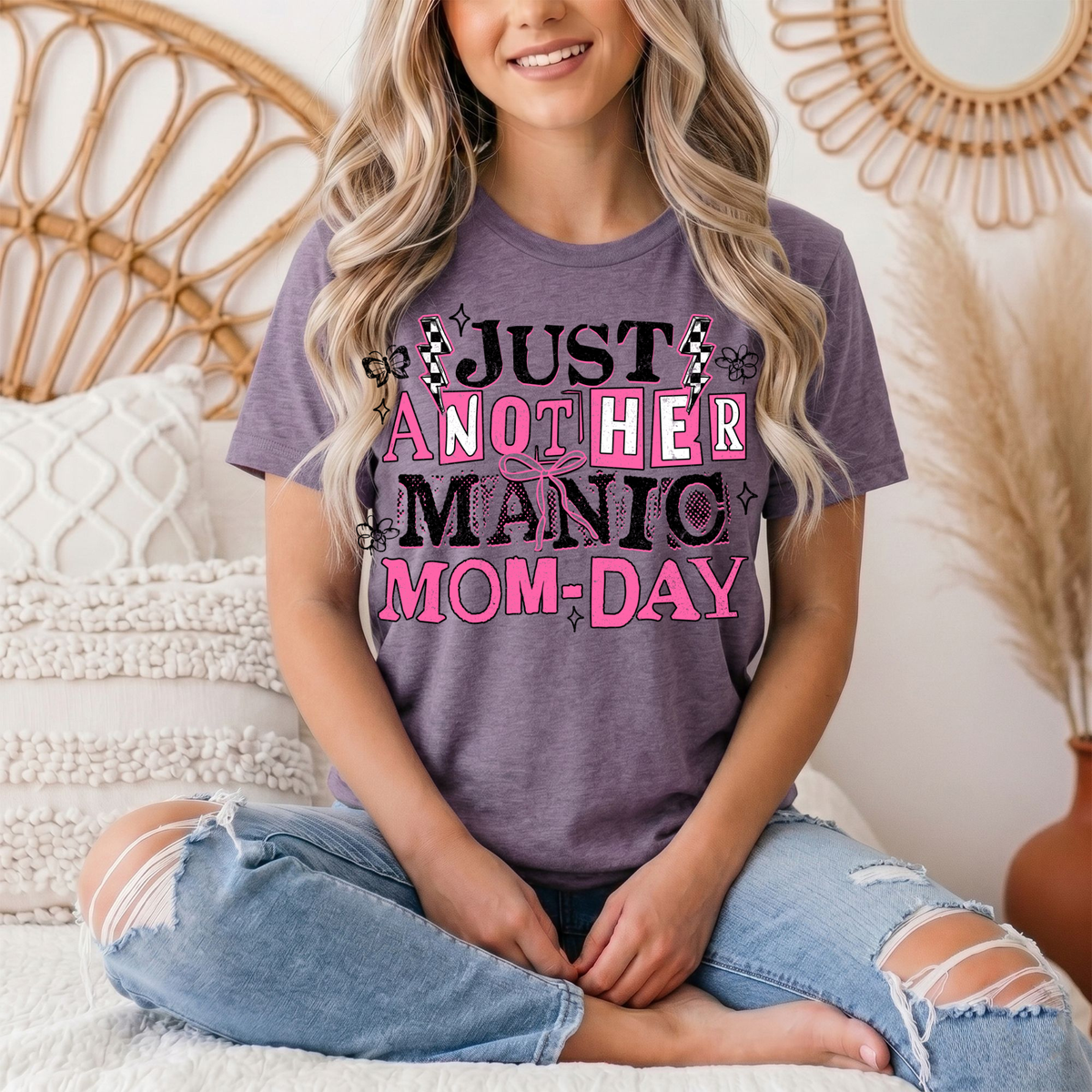 Just Another Manic Mom-Day Graphic Tee