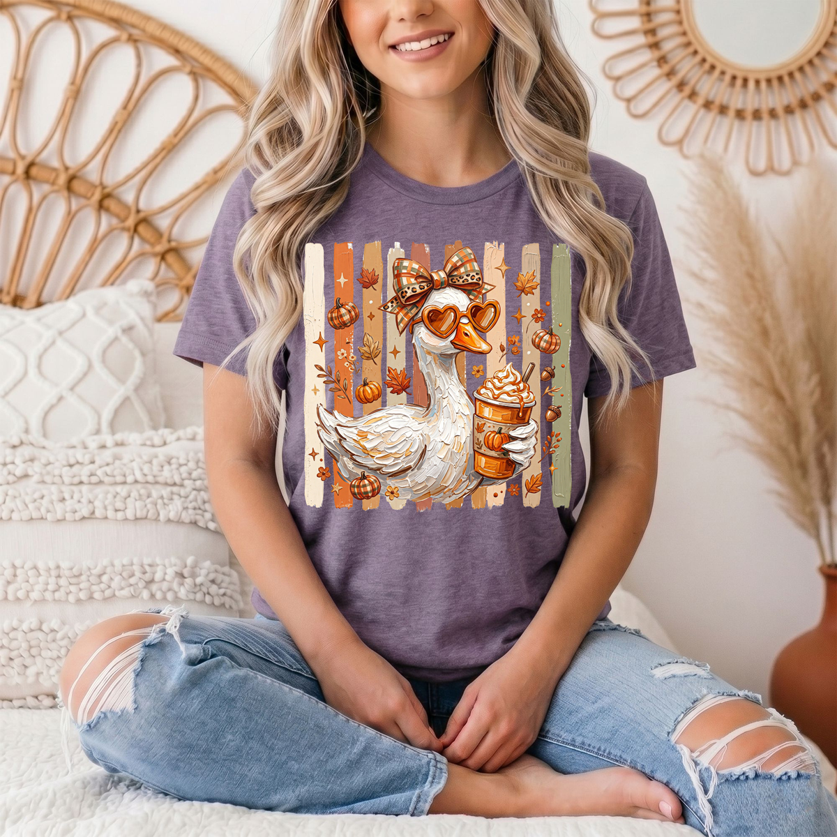Pumpkin Spice Goose Premium Graphic Tee