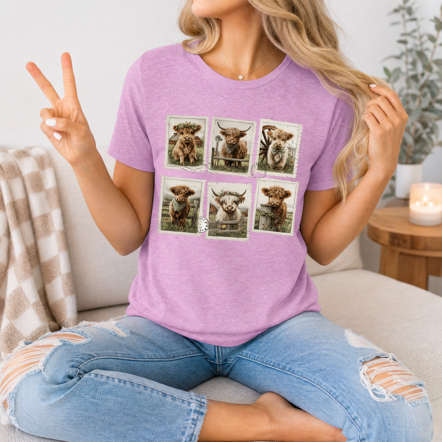 Highland Stamp Premium Graphic Tee