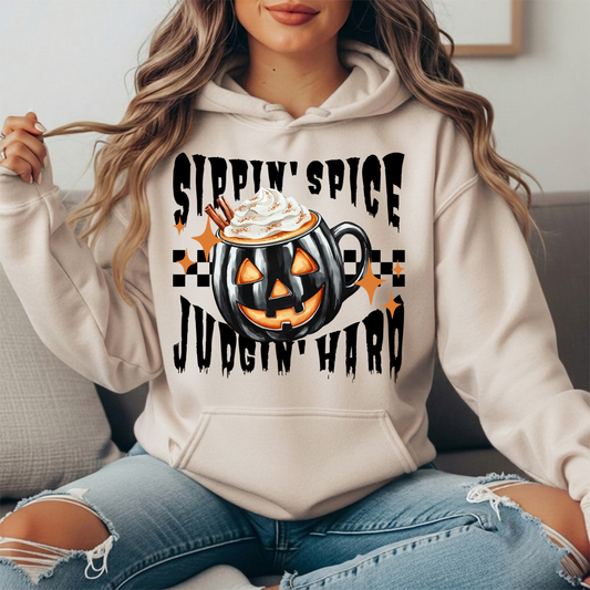 Sippin' Spice Premium Hoodie Sweatshirt
