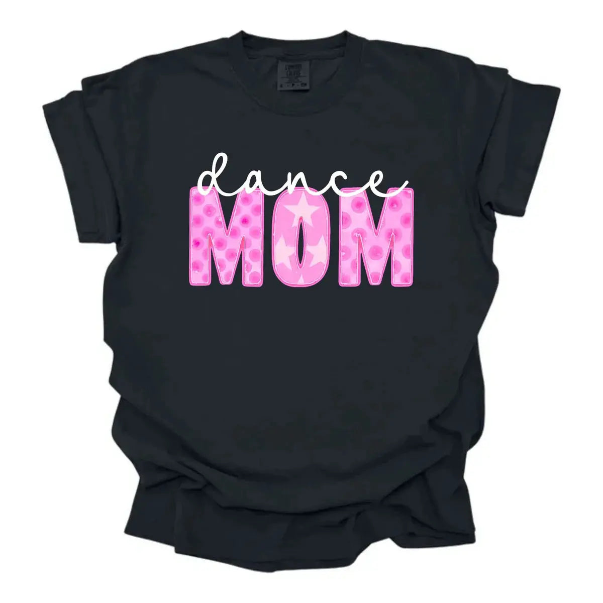 Dance Mom Pink Graphic Tee | Dance Competition Mom Shirt K's Krafty Barn