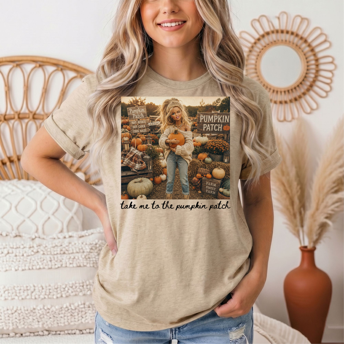 Take Me to the Pumpkin Patch Graphic Tee