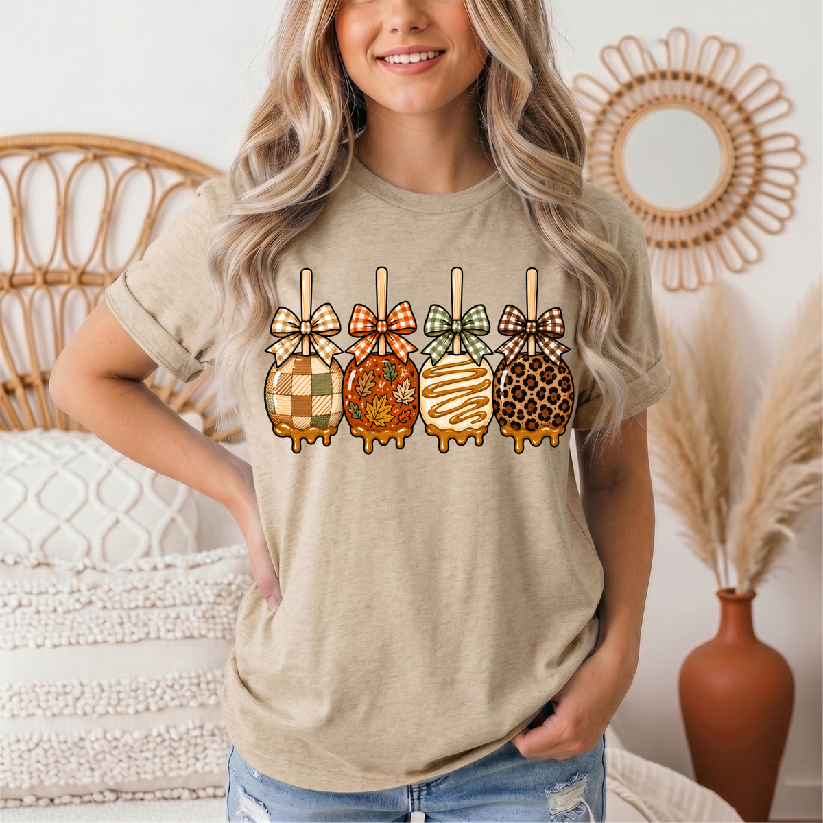 Fall Apples Premium Graphic Tee