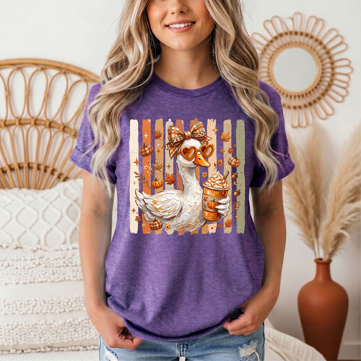 Pumpkin Spice Goose Premium Graphic Tee