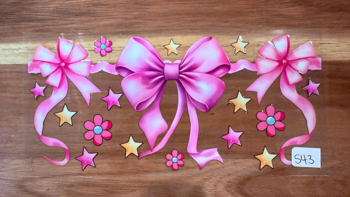 #543 Big Pink bows K's Krafty Barn