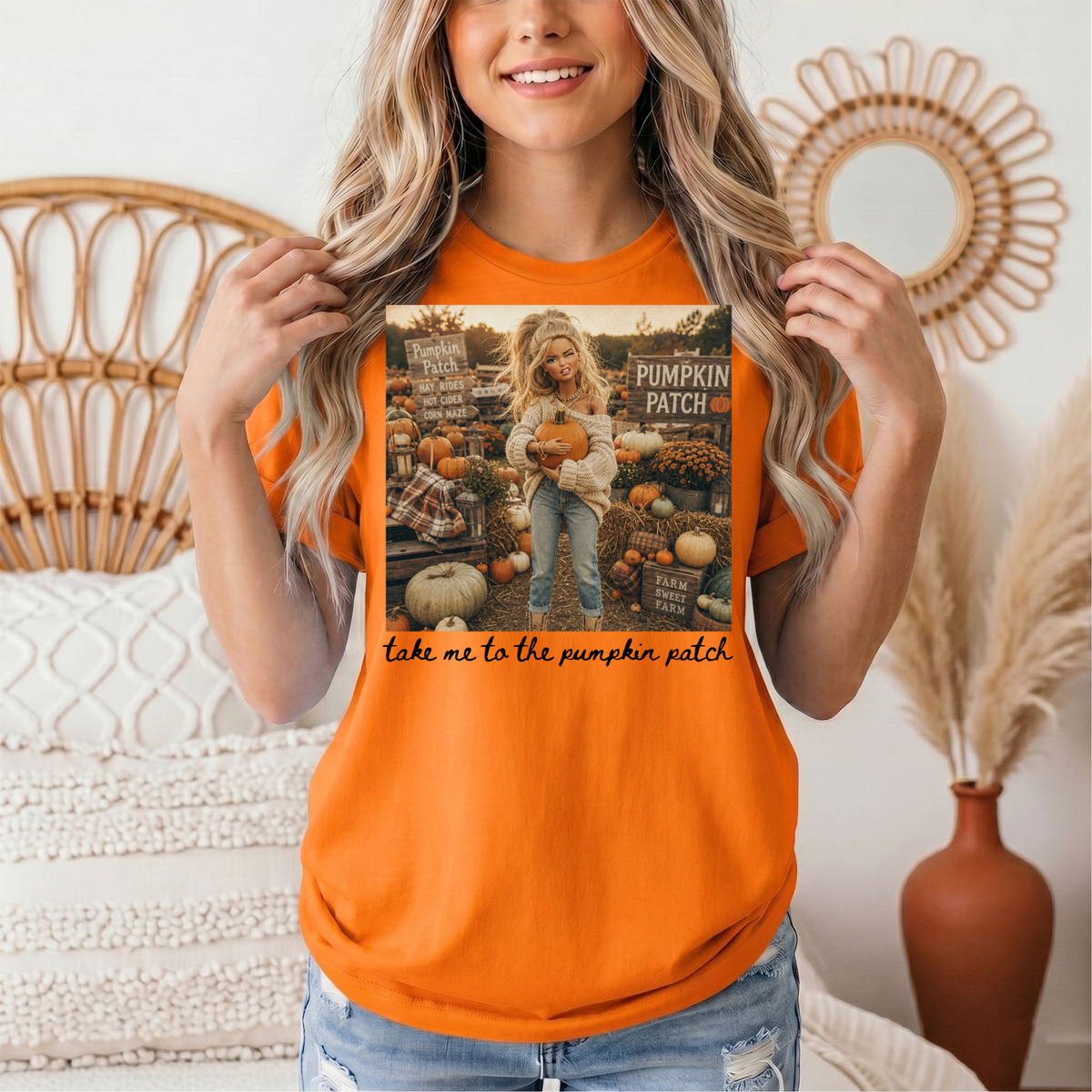 Take Me to the Pumpkin Patch Graphic Tee
