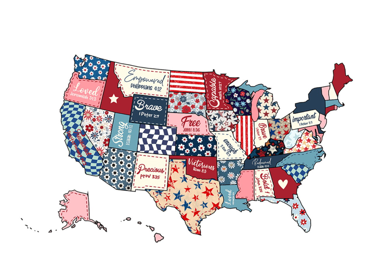 United States Bible verses