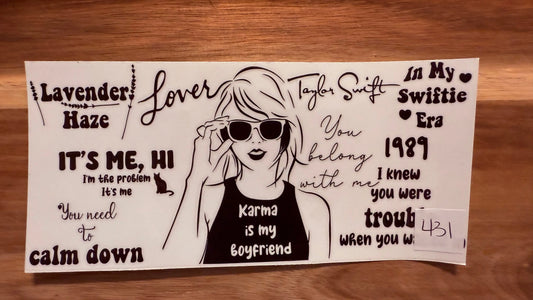 #431 Taylor Swift Karma is my BF K's Krafty Barn