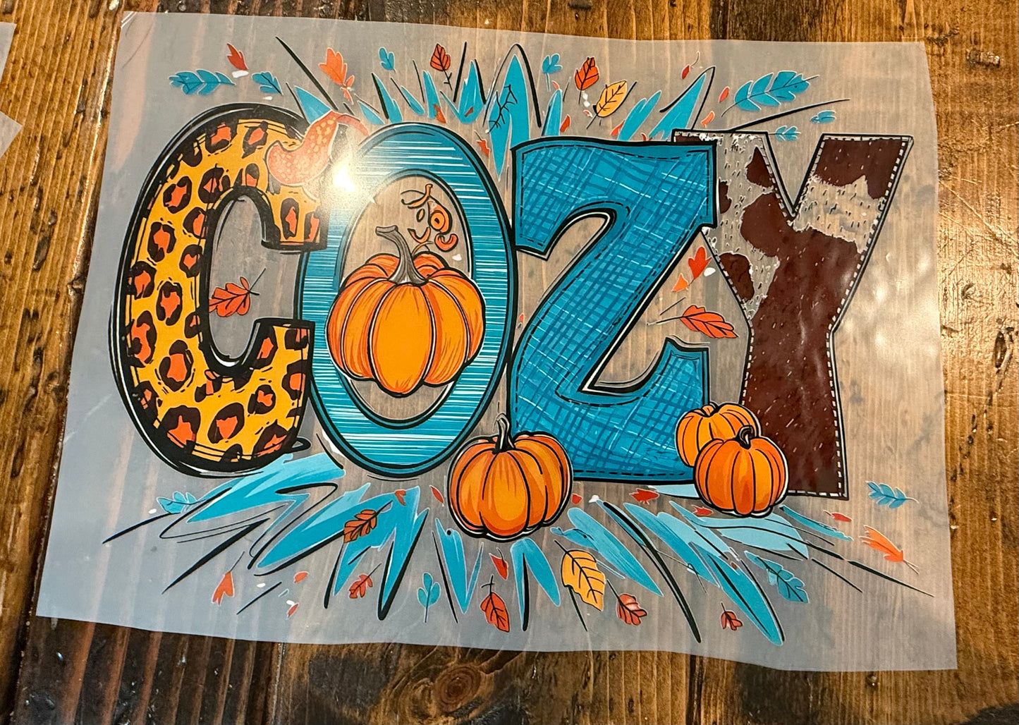 COZY teal with pocket