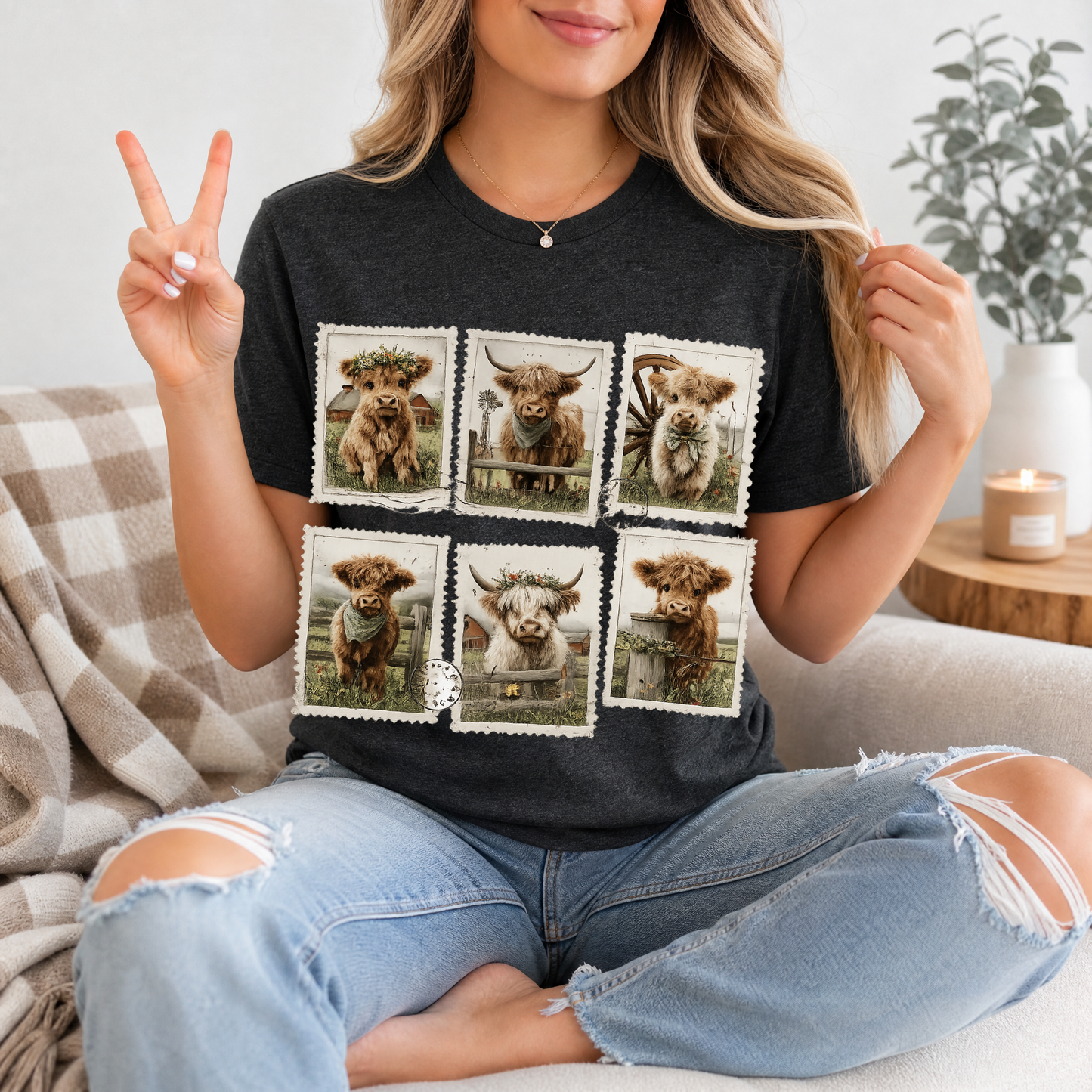 Highland Stamp Premium Graphic Tee
