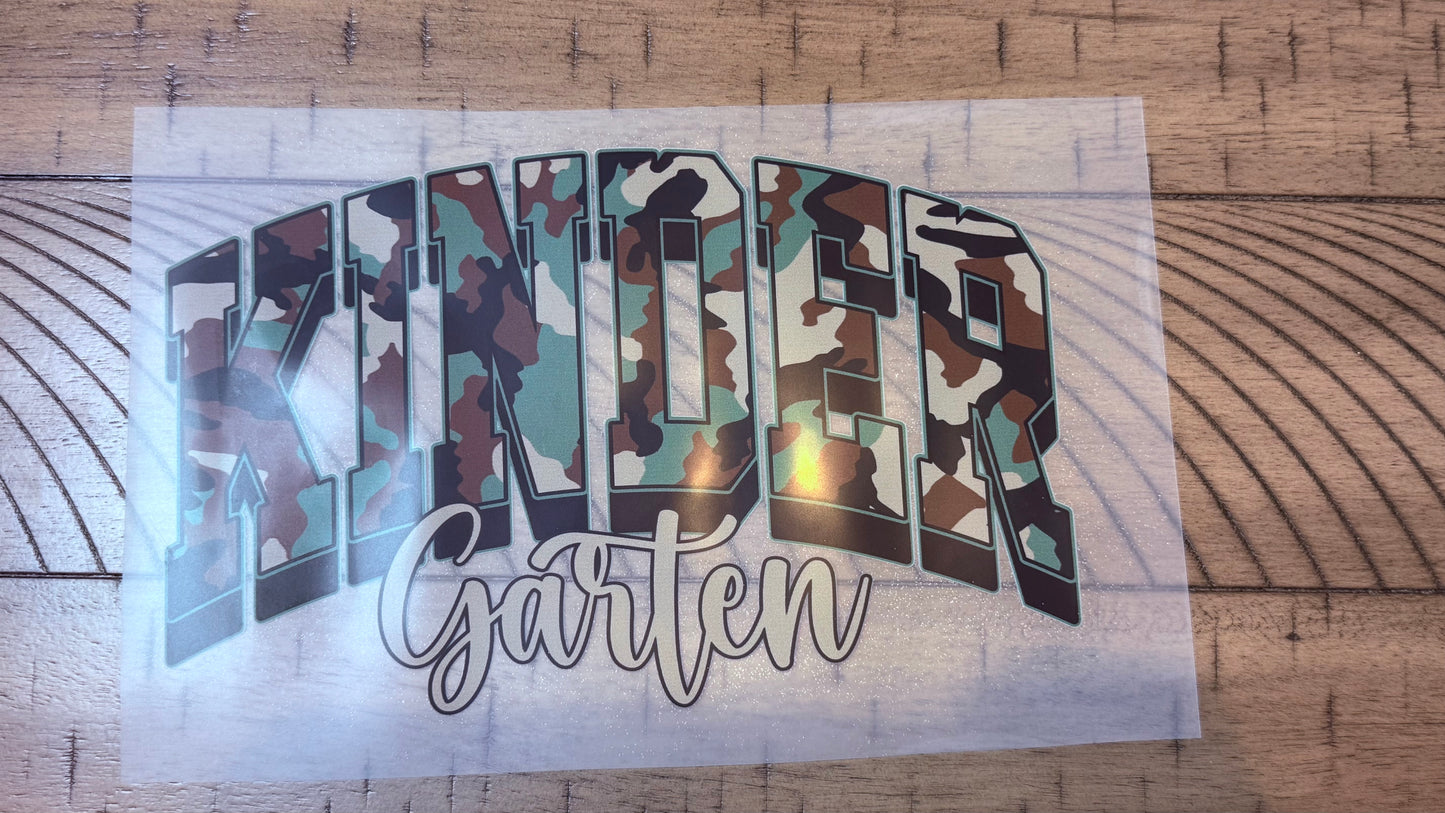 Kindergarten Camo