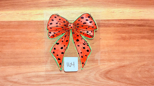 #164 Watermelon bow