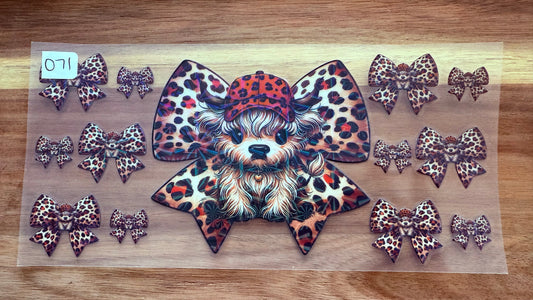 #71 Cow with leopard hat