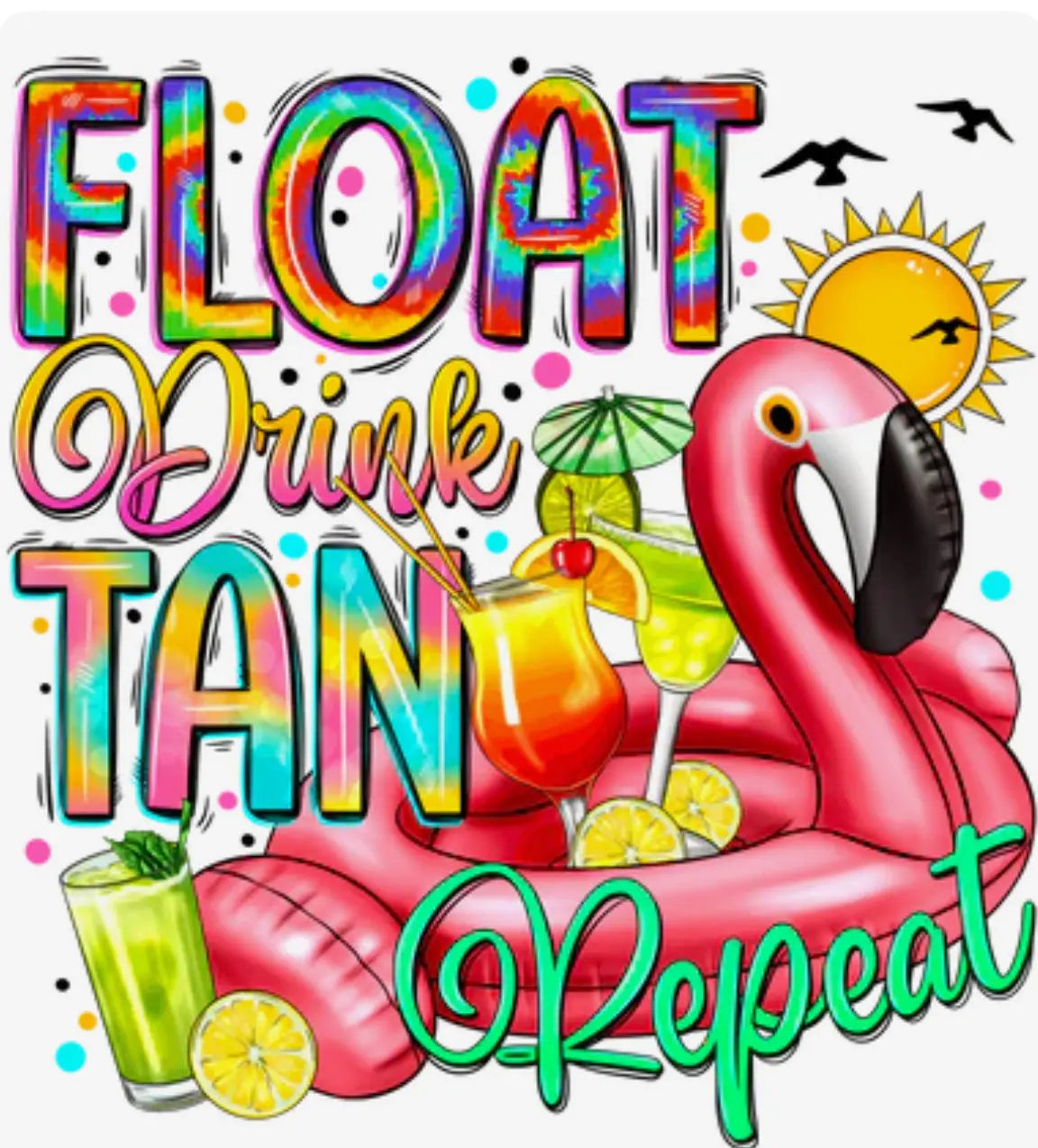 Float Drink Tan K's Crafty Vibes Co.