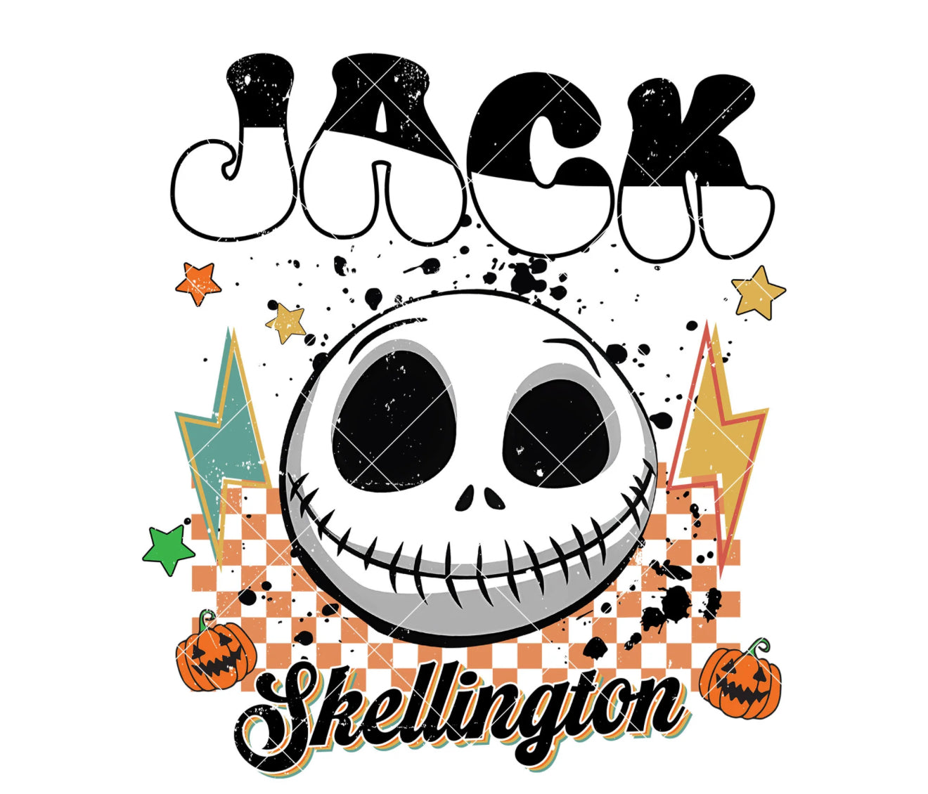 J-Skellington checkered