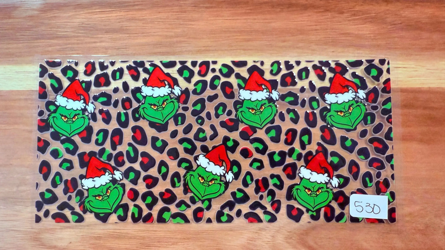 #530 Grinch heads K's Krafty Barn