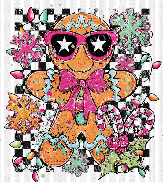 Cool Gingerbread man K's Crafty Vibes Co.