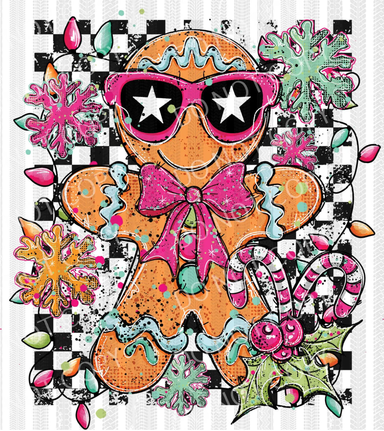 Cool Gingerbread man