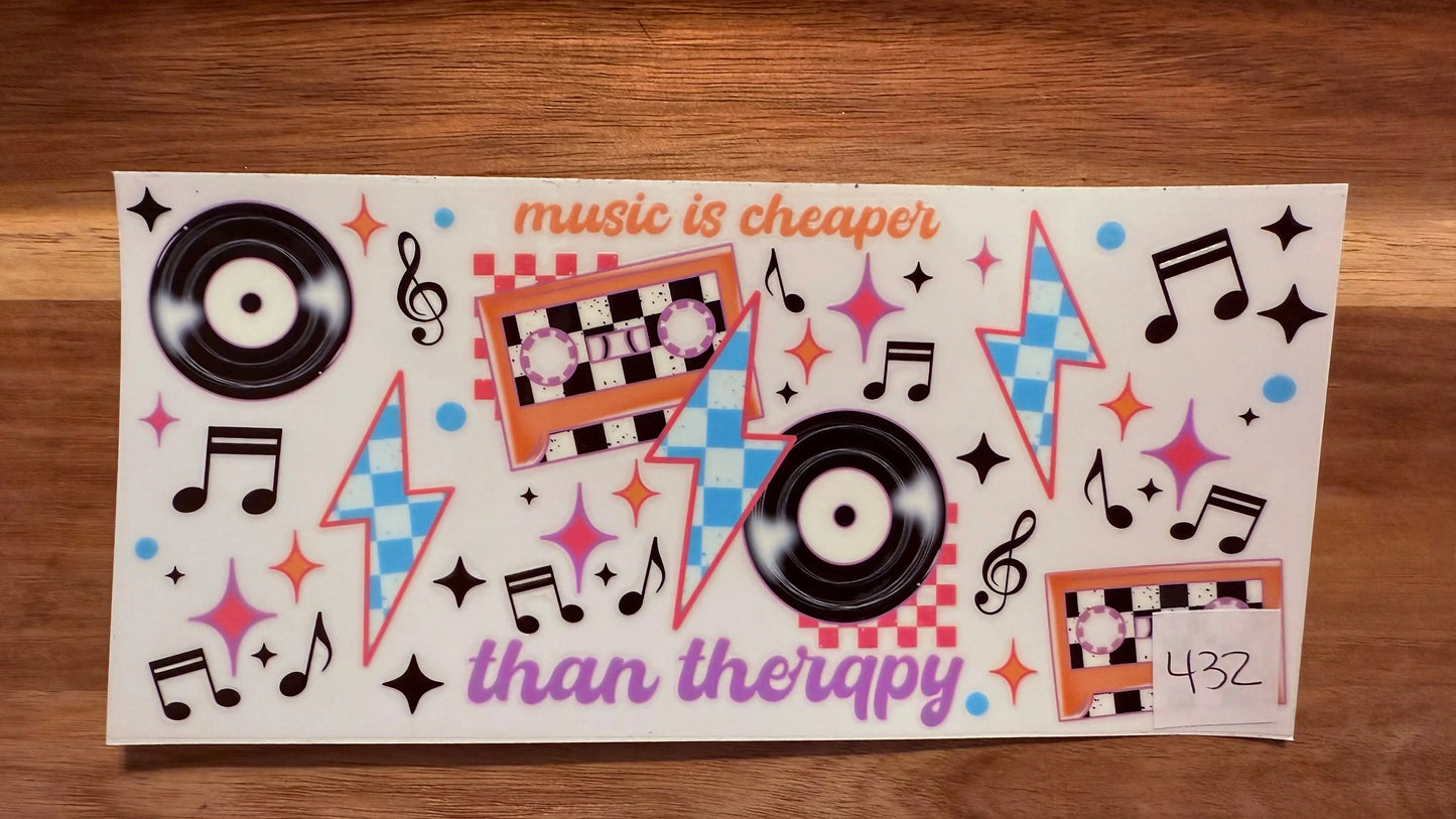 #432 Music is cheaper than therapy K's Krafty Barn